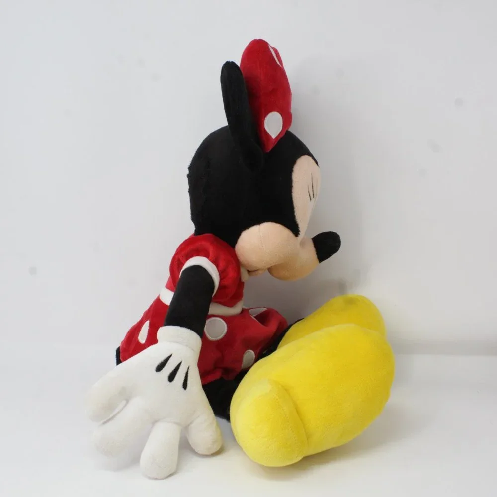 Disney Parks Resort  Minnie Mouse 20" Doll Red  Dot Dress Bow Plush Stuffed Toy - Picture 11 of 11